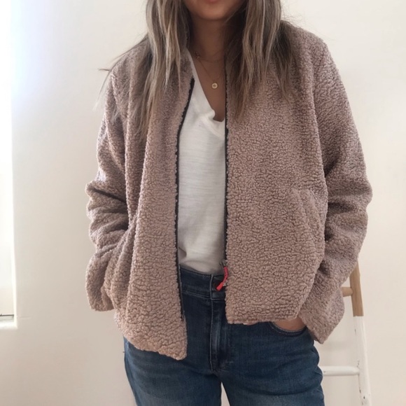 Light pink teddy jacket - Picture 4 of 4